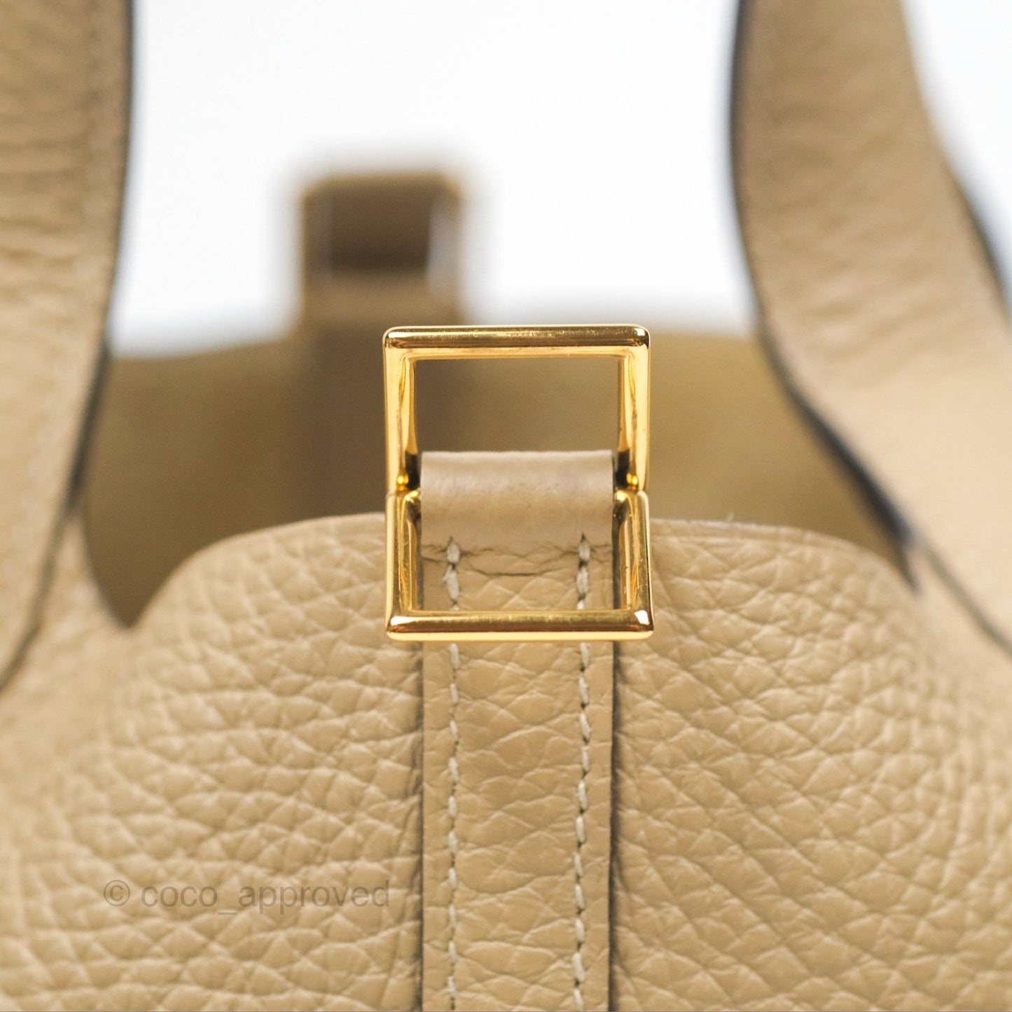 Hermès Picotin Lock 18 Trench Taurillon Clemence Gold Hardware