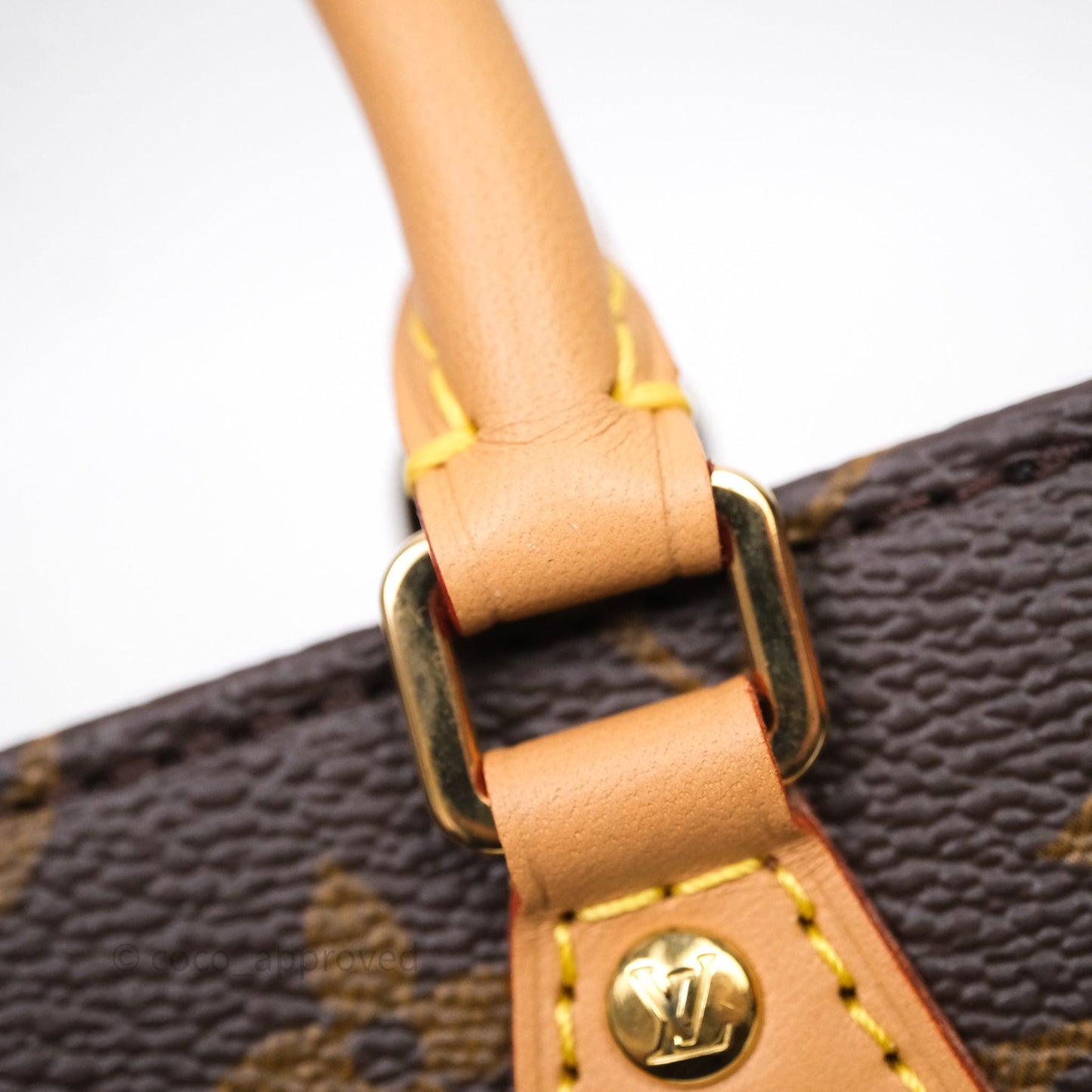 Louis Vuitton Petit Sac Plat Bag Monogram Canvas