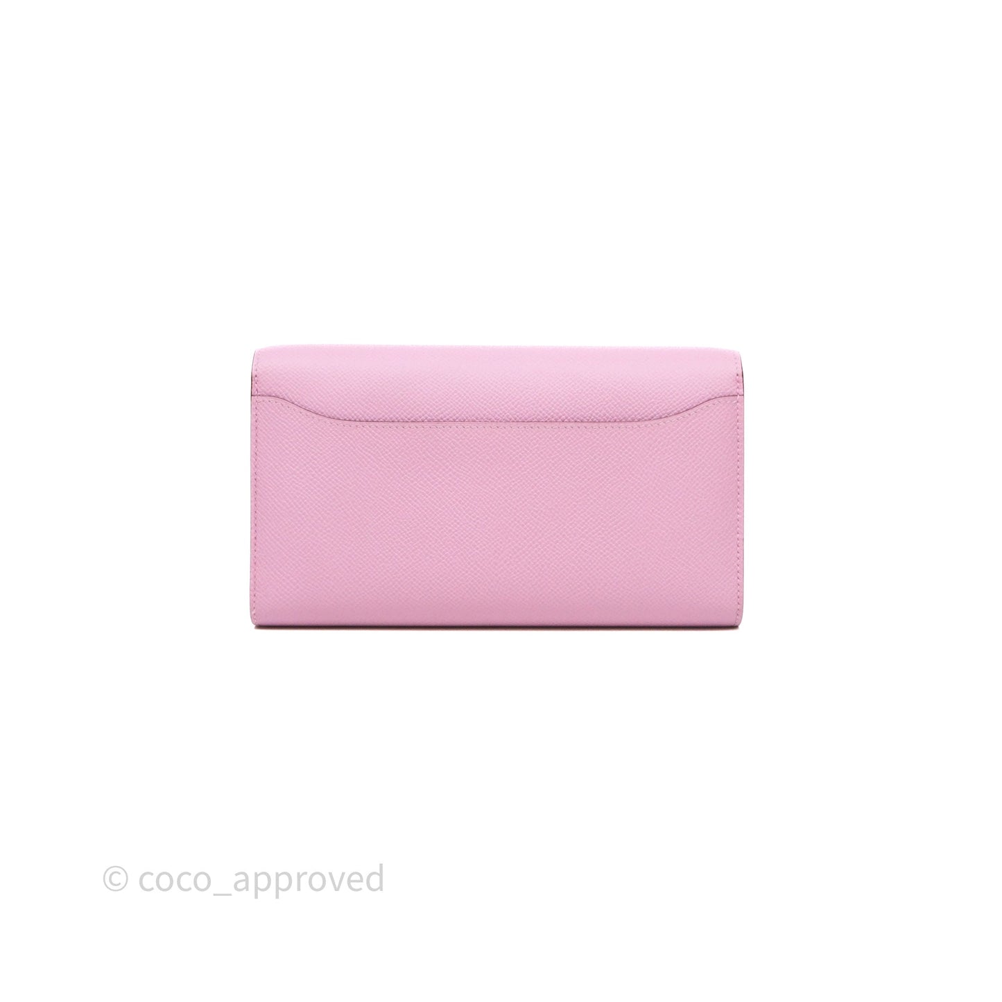 Hermès Constance To Go Wallet Mauve Sylvestre X9 Epsom Palladium hardware