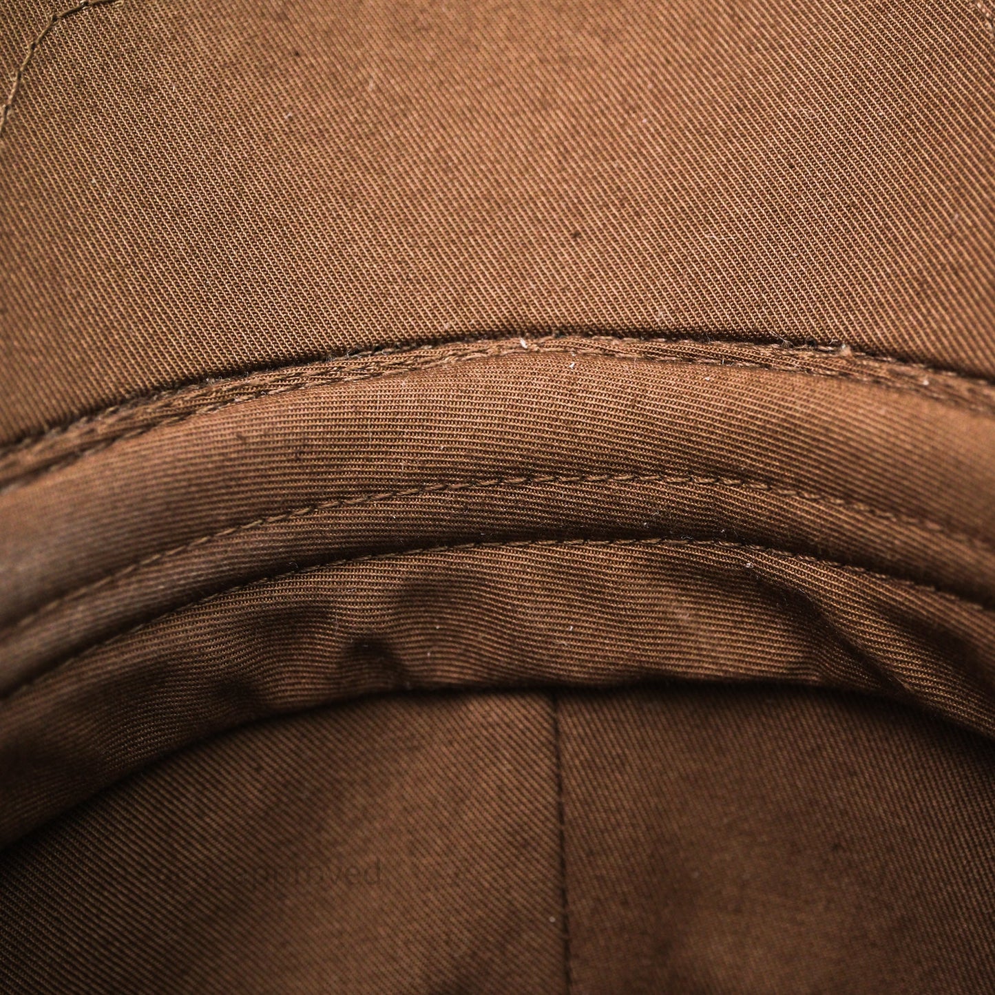 Celine Casquette Baseball Triomphe Cap Brown Size M