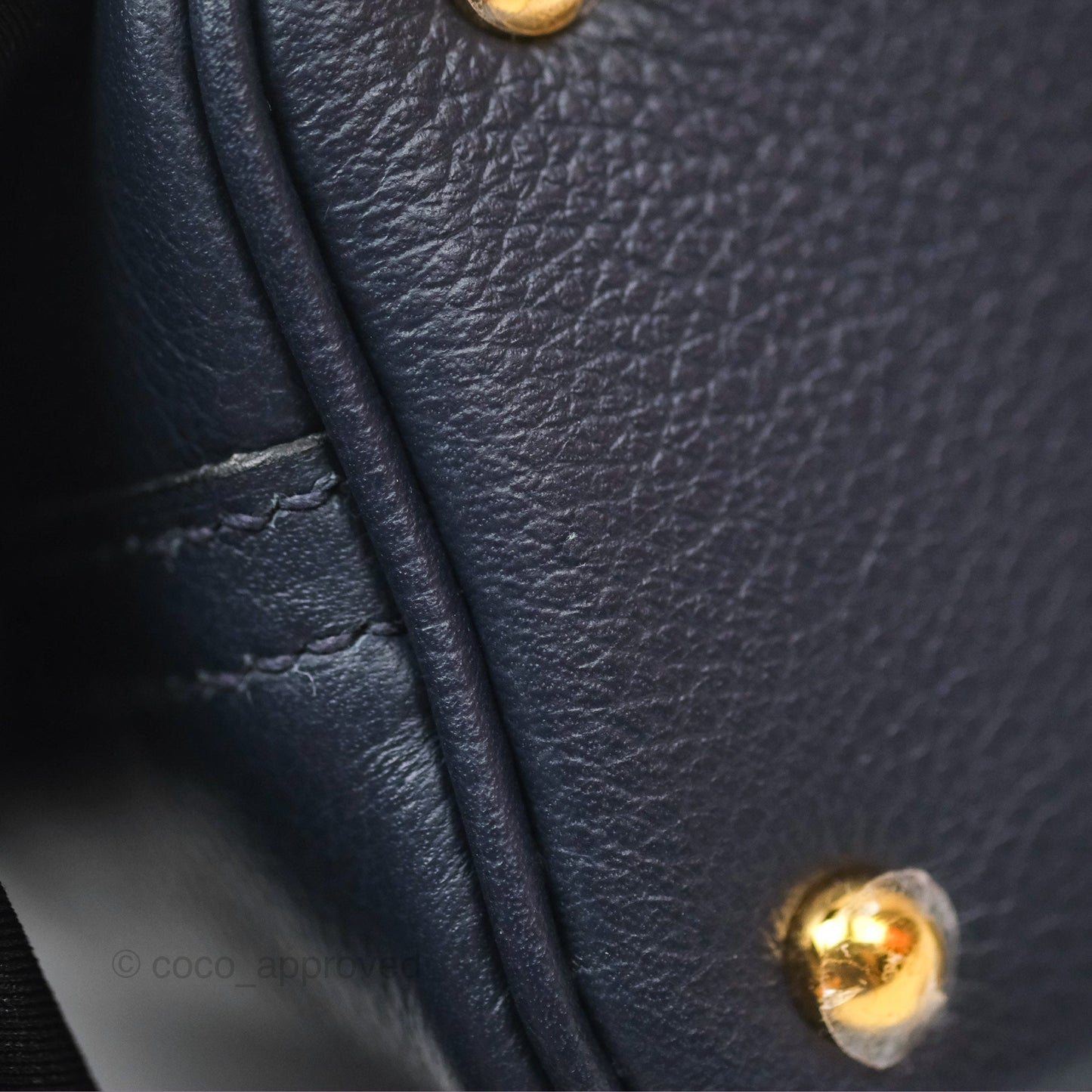 Hermès Bolide Mini 1923 Bleu Nuit 2Z Evercolor Gold Hardware
