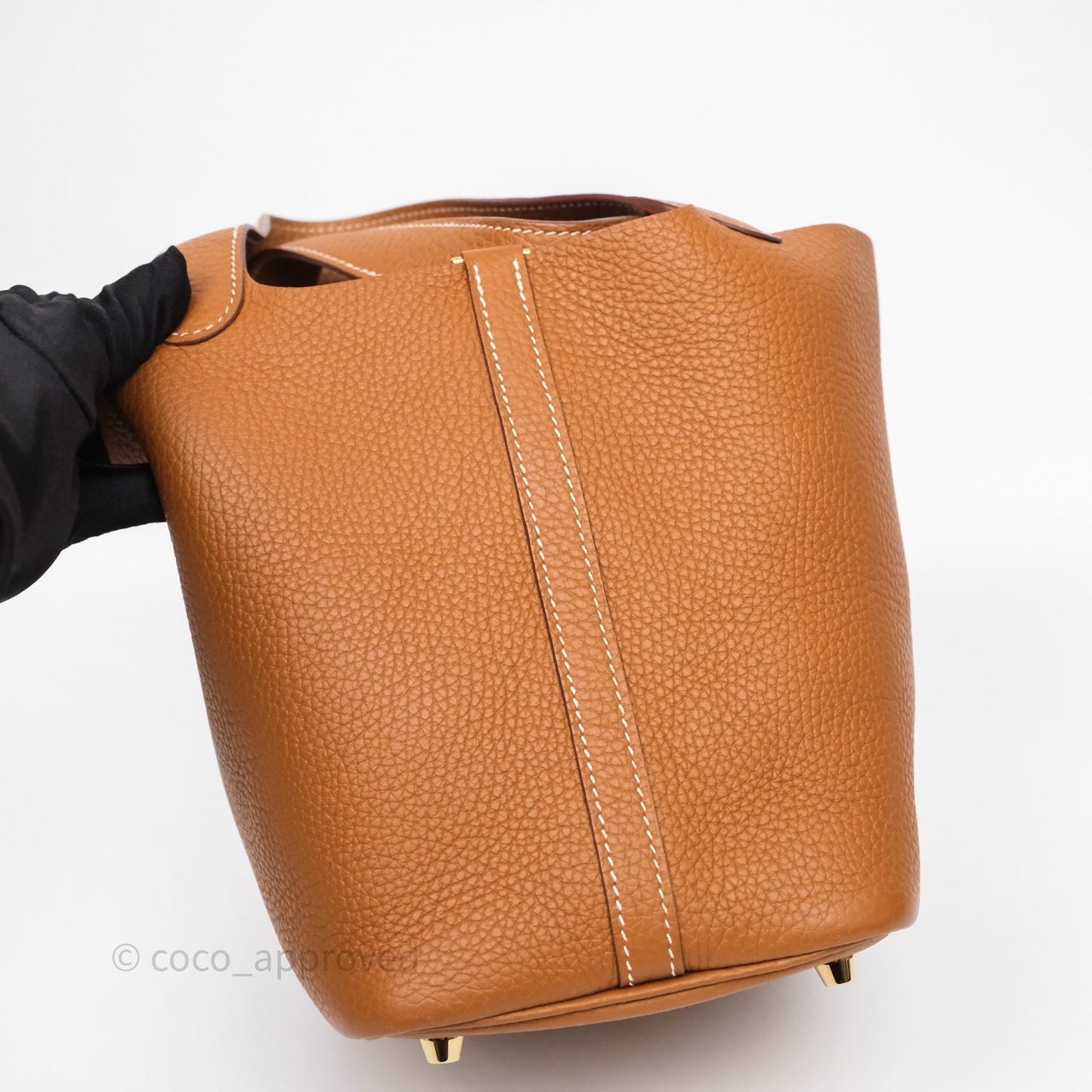 Hermès Picotin Lock 18 Gold 37 Clemence Gold Hardware