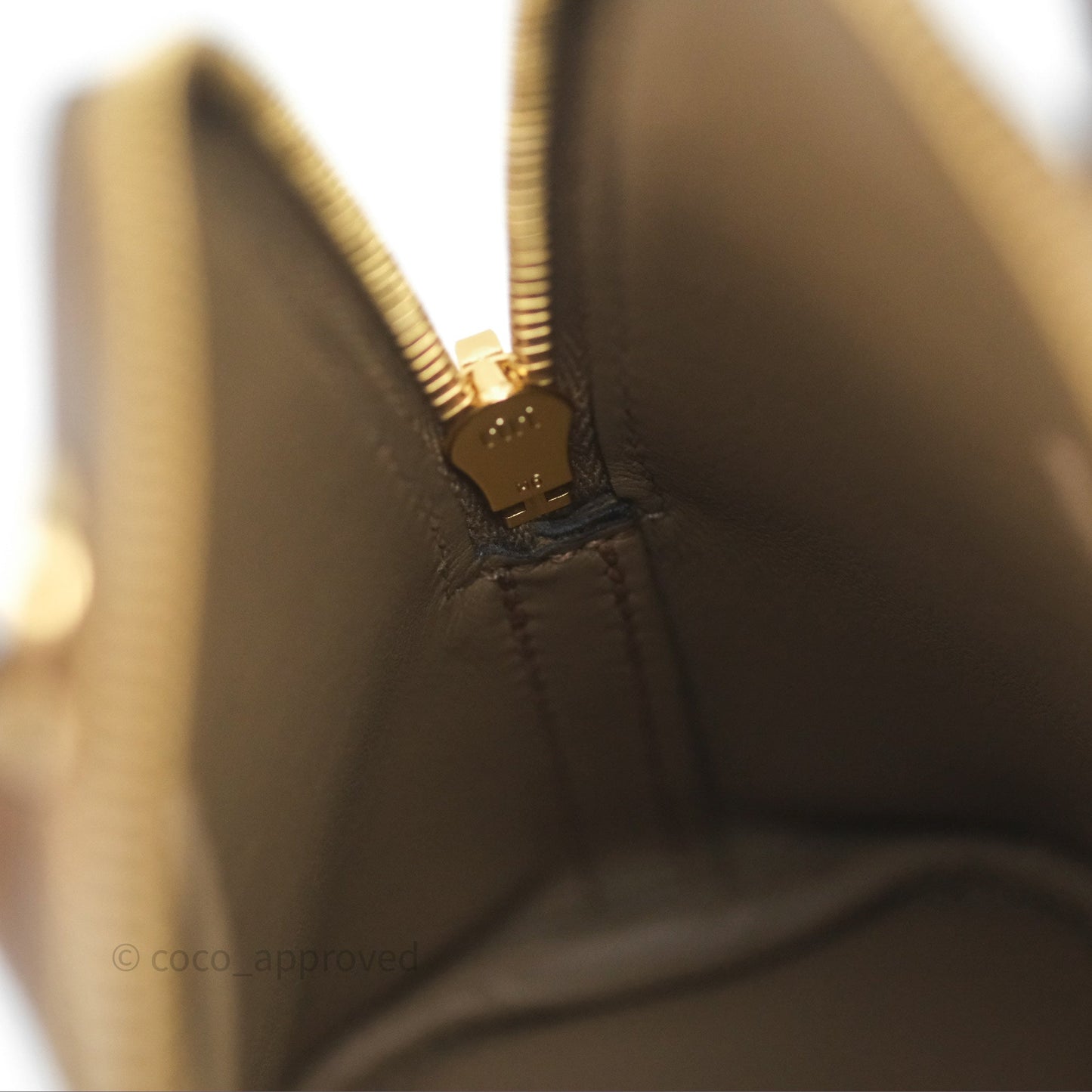 Hermès Bolide 25 Alezan 3G Epsom Gold Hardware