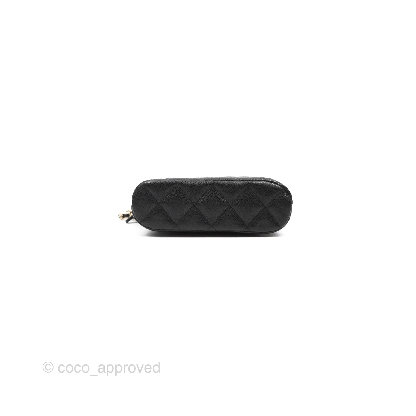 Chanel Black Caviar Clutch on Chain