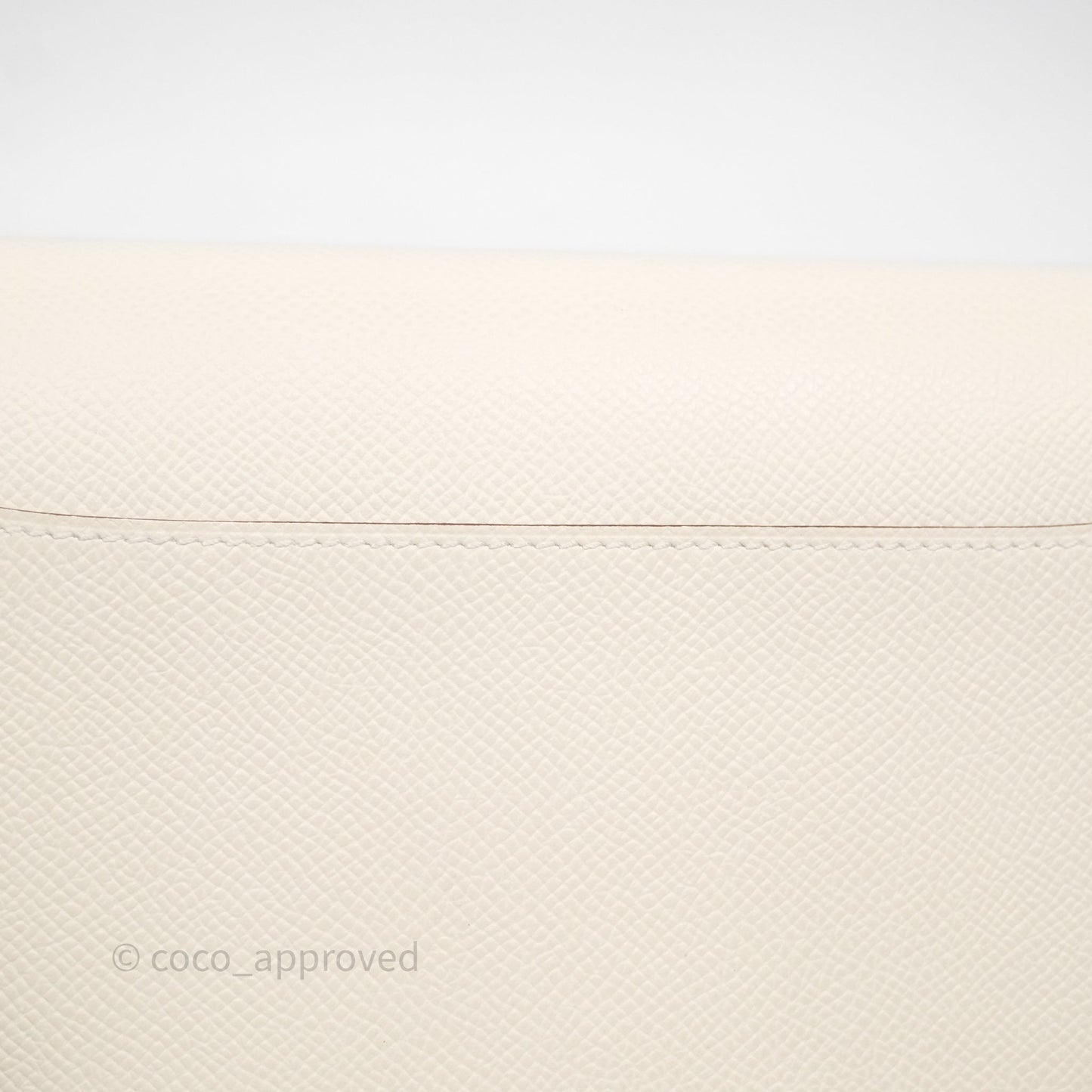 Hermès Constance To Go Wallet Nata I2 Epsom Palladium hardware