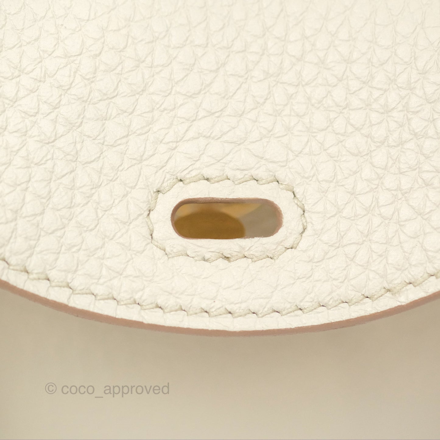 Hermès Mini Lindy 20 Beton Clemence Gold Hardware