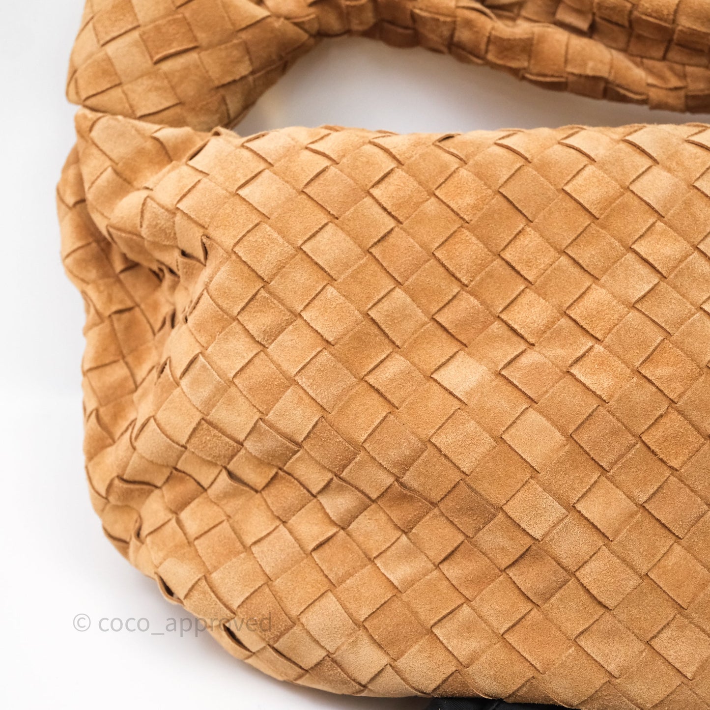 Bottega Veneta Classic Jodie Brown Suede Intrecciato