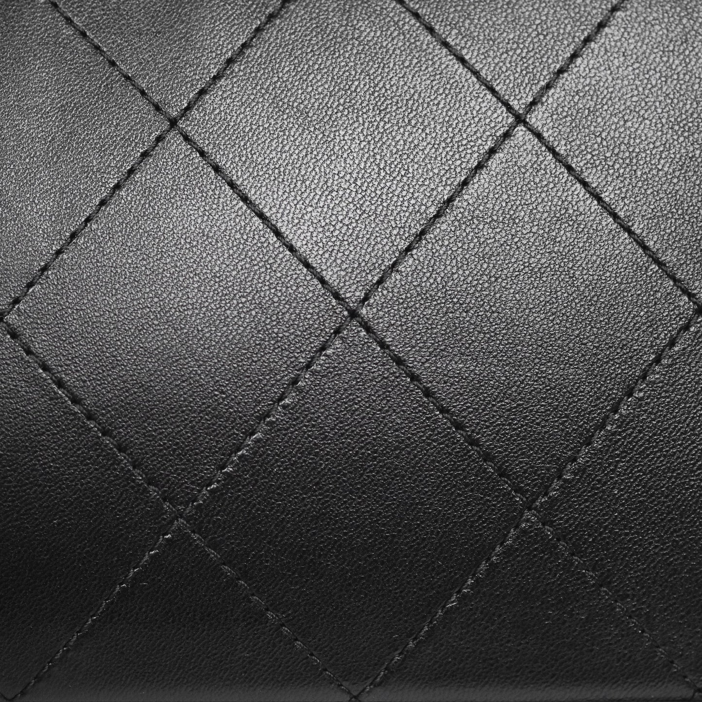 Chanel Quilted Large Trendy Double Pocket Hobo Black Lambskin Gold Hardware