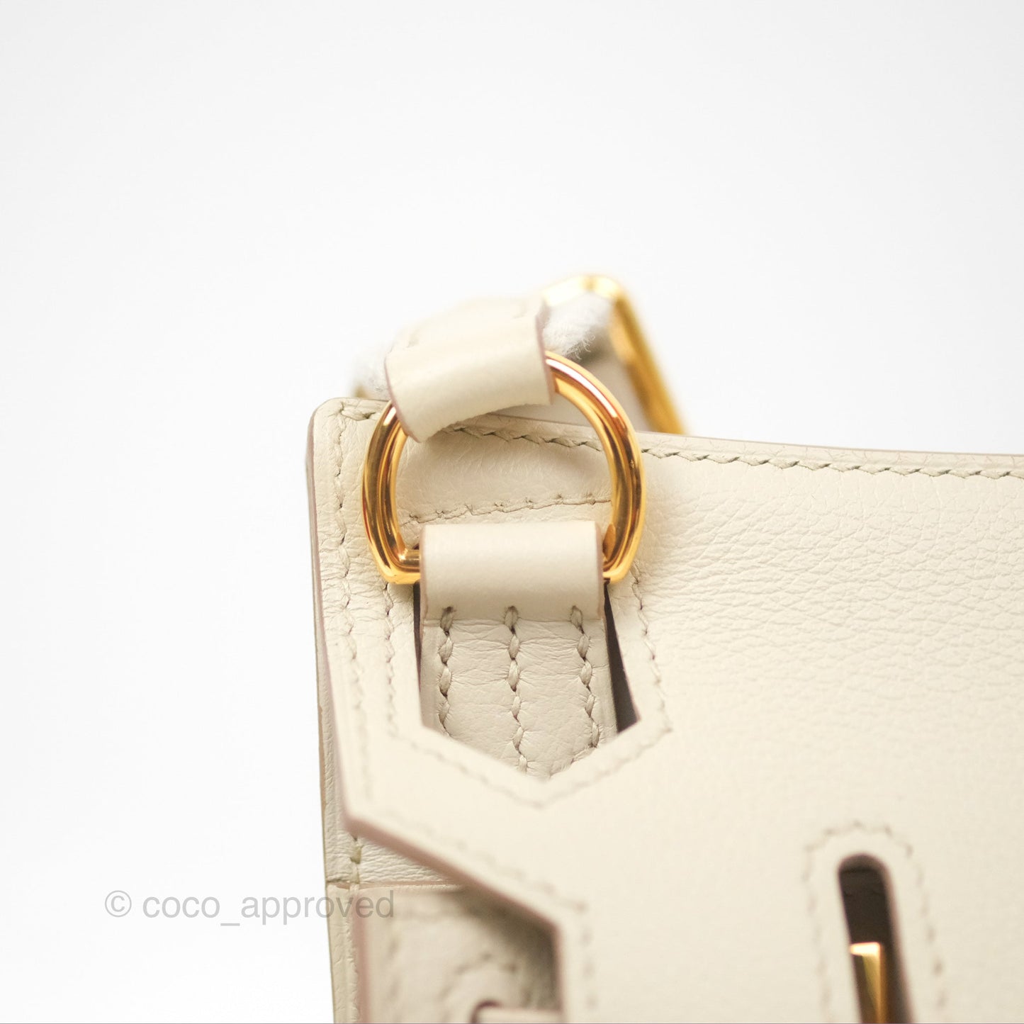 Hermès Mini Jypsiere Beton Evercolor Gold Hardware