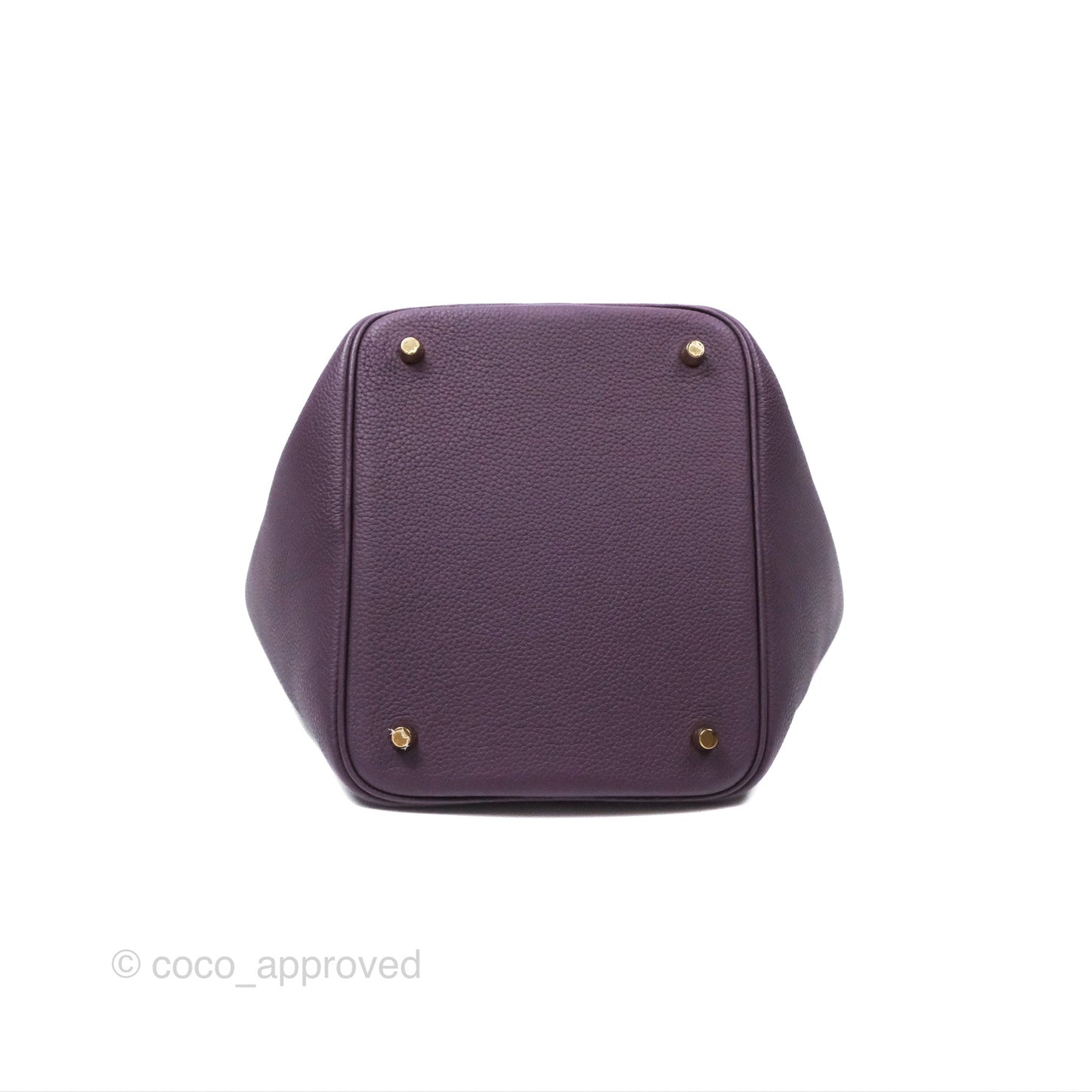 Hermès Picotin 22 Lock Cassis Taurillon Maurice Gold Hardware