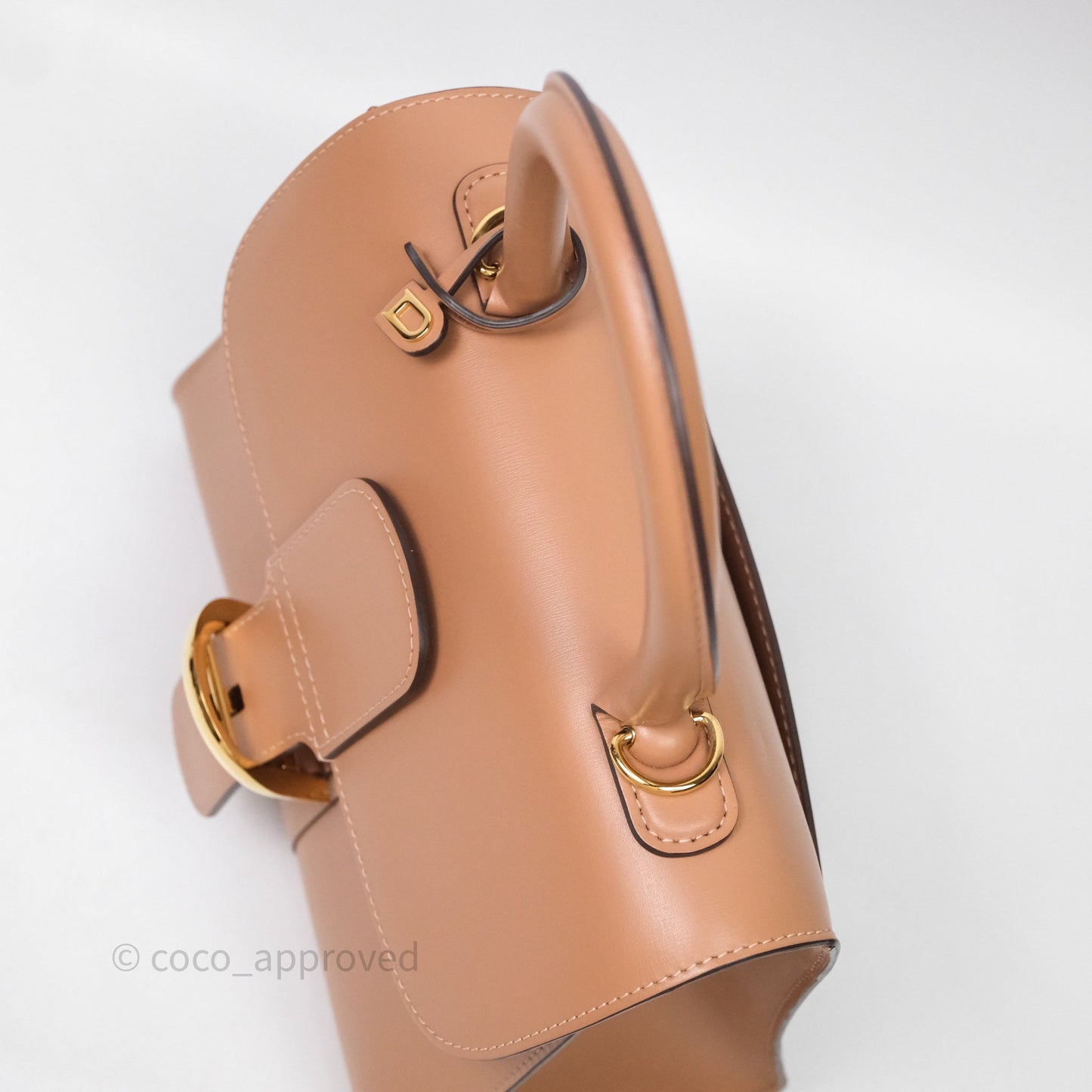Delvaux Brillant PM Tender Beige Box Calf