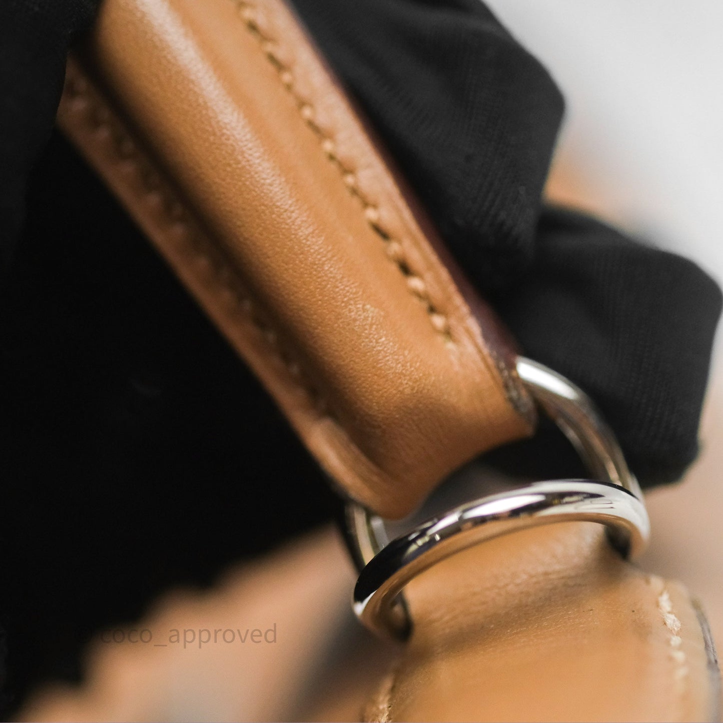 Hermès Kelly 35 Retourne Chai 0M Evercolor Palladium Hardware