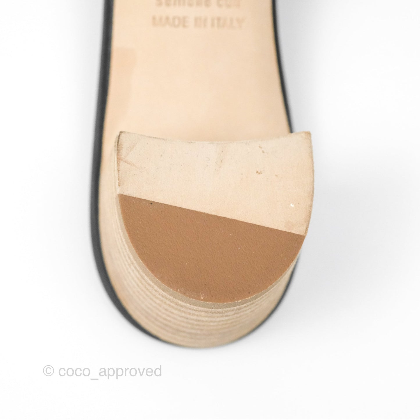 Hermès Oasis Black Sandals Size 35.5