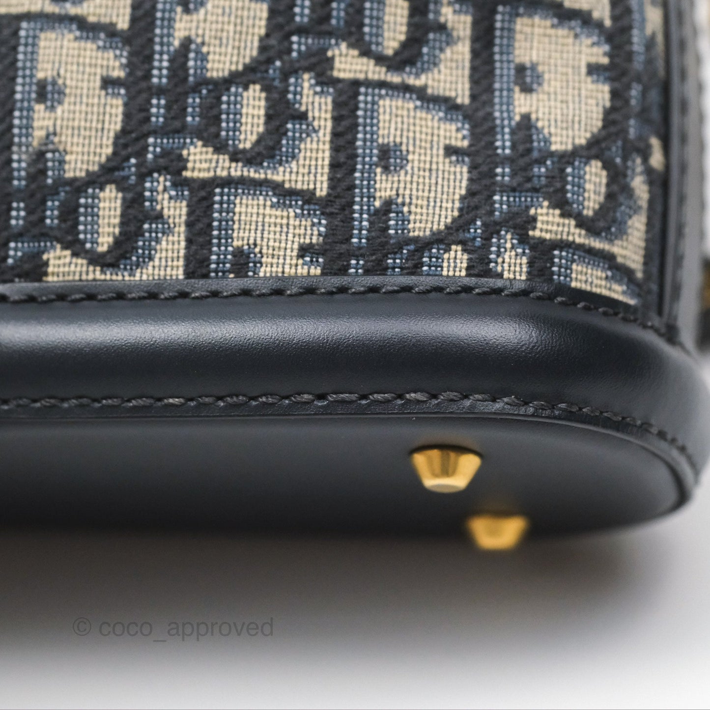 Christian Dior Small O C'est Dior Bucket Bag Blue Dior Oblique Jacquard