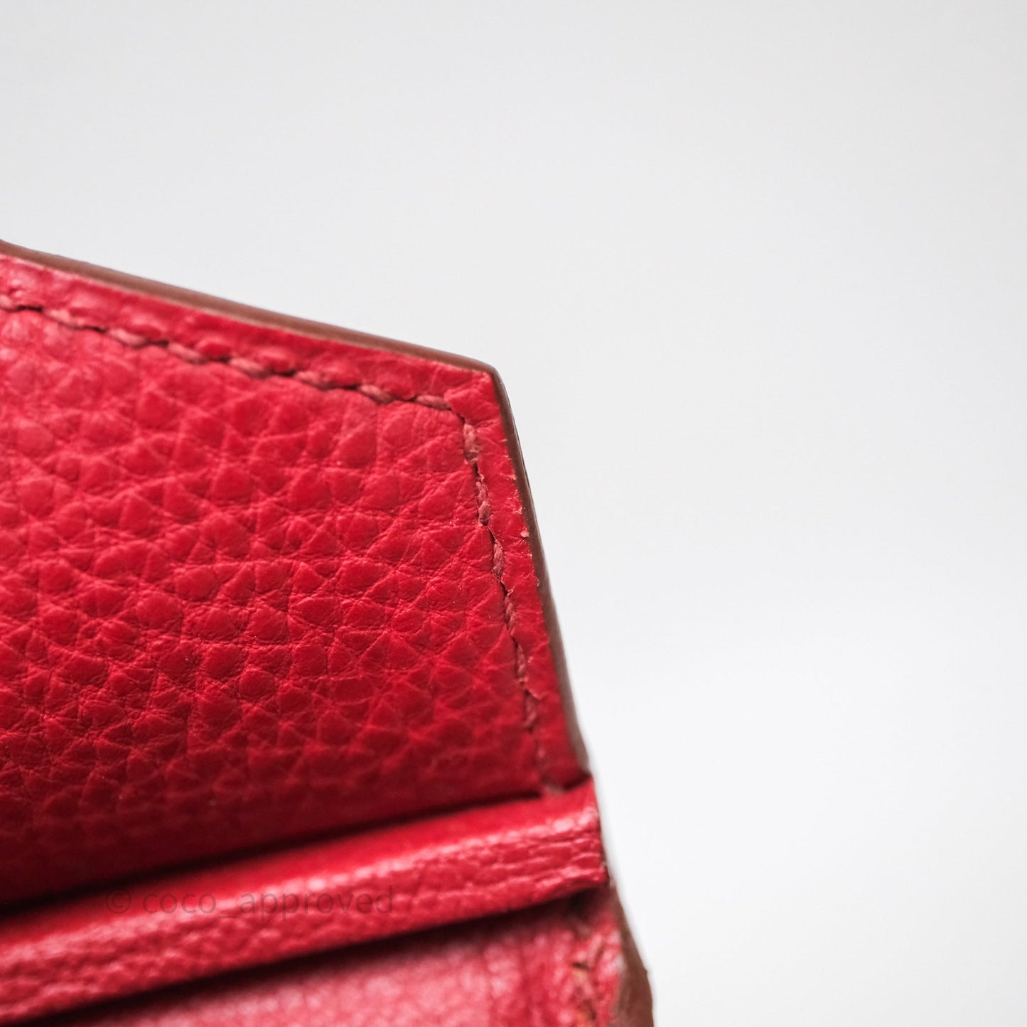 Hermès Birkin 30 Rouge Togo Palladium Hardware