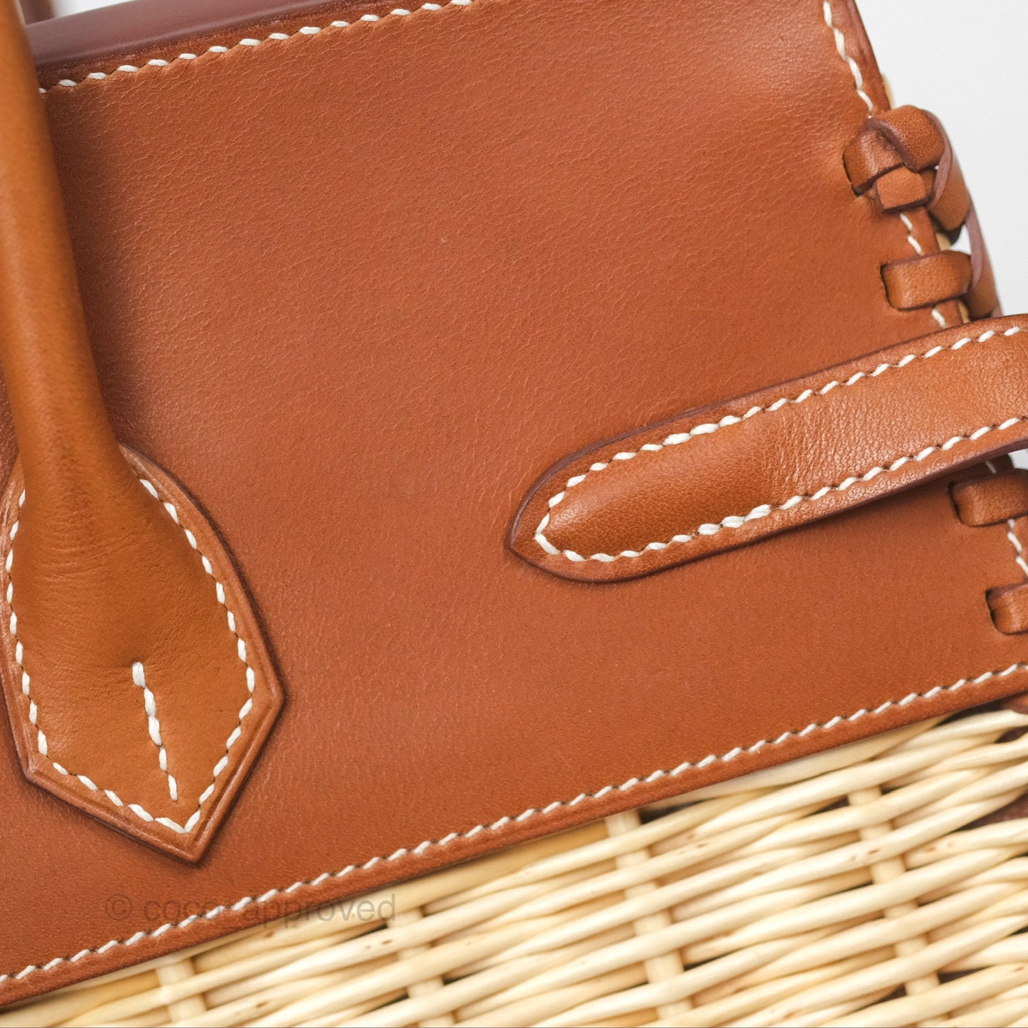 Hermès Birkin Picnic 25 Osier/ Barenia Naturel 27/ Fauve 34 Palladium Hardware