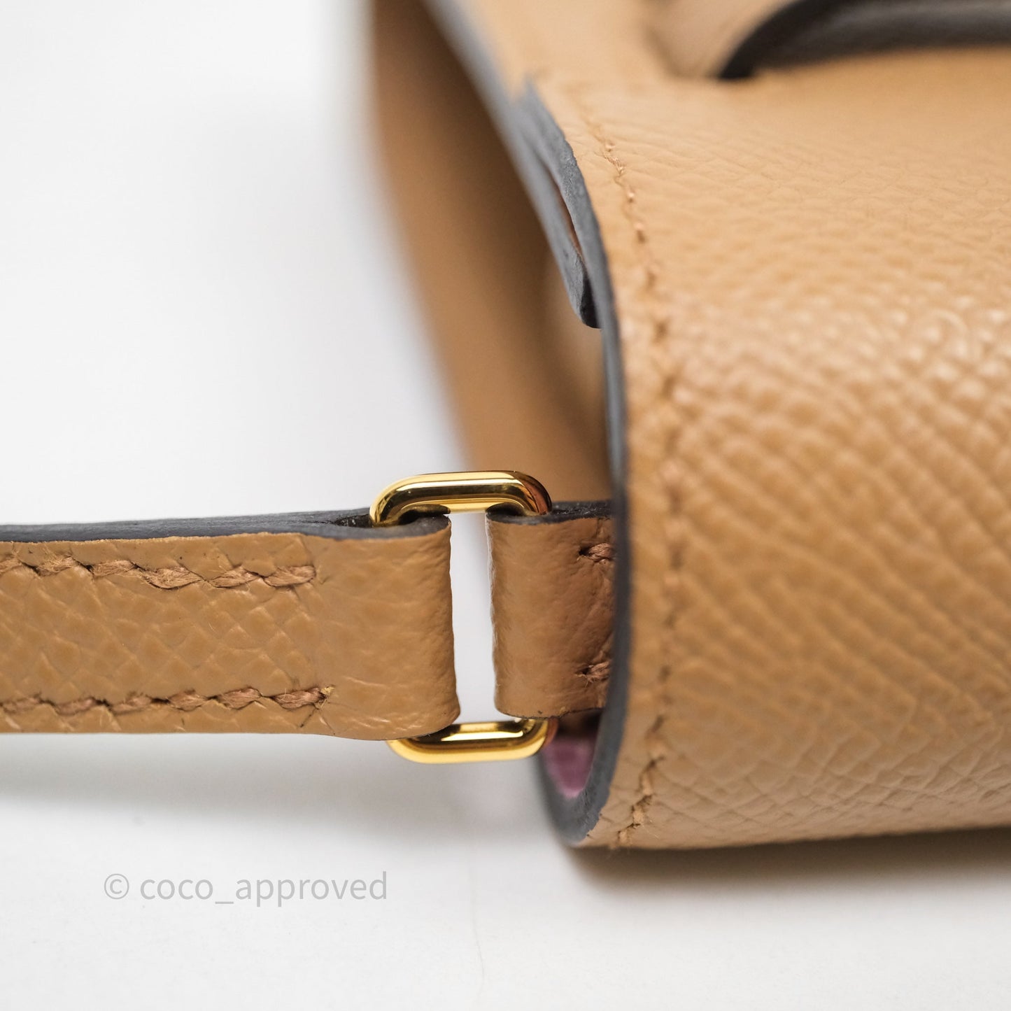Hermès Kelly To Go Wallet Chai 0M Epsom Gold Hardware