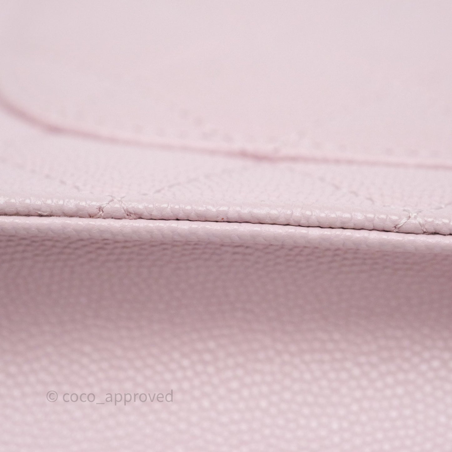 Chanel Classic Quilted Wallet On Chain WOC Pink Caviar Gold Hardware