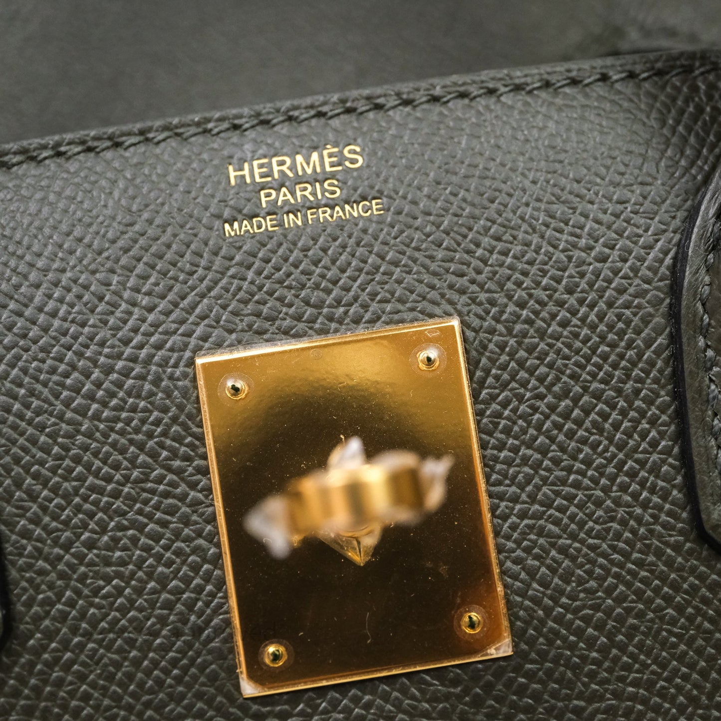 Hermès Birkin 30 Vert de Gris C6 Epsom Gold Hardware