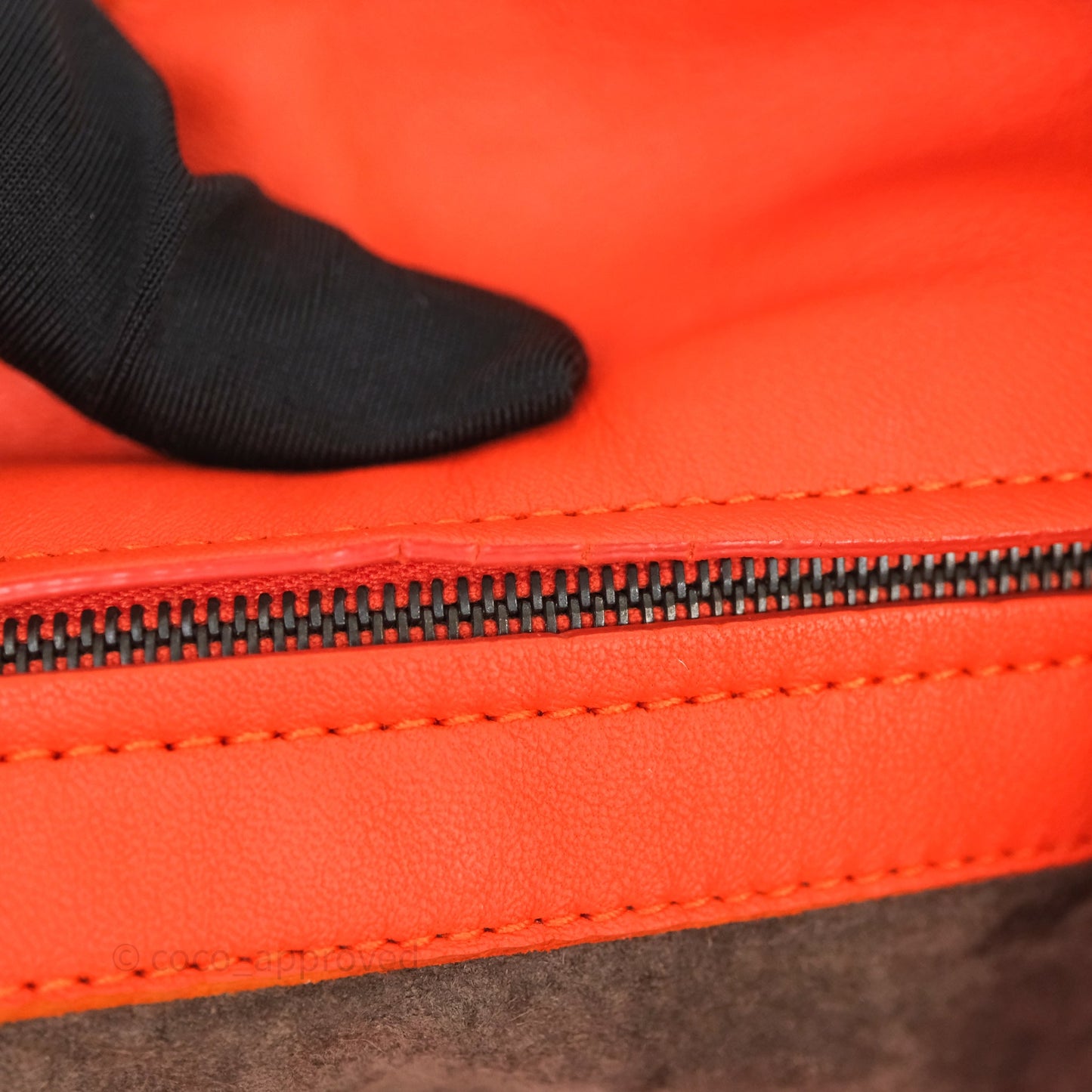 Bottega Veneta Nappa Intrecciato Parachute Tote Bag Orange