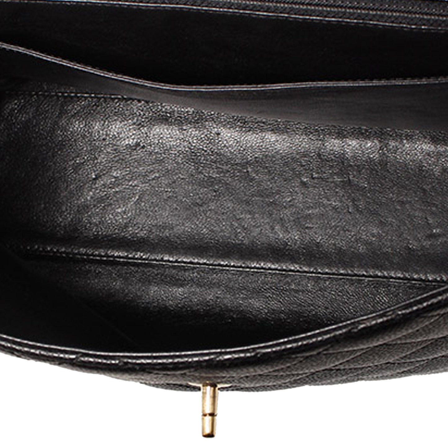 Luxury Chanel Kelly Bag Black Caviar Gold