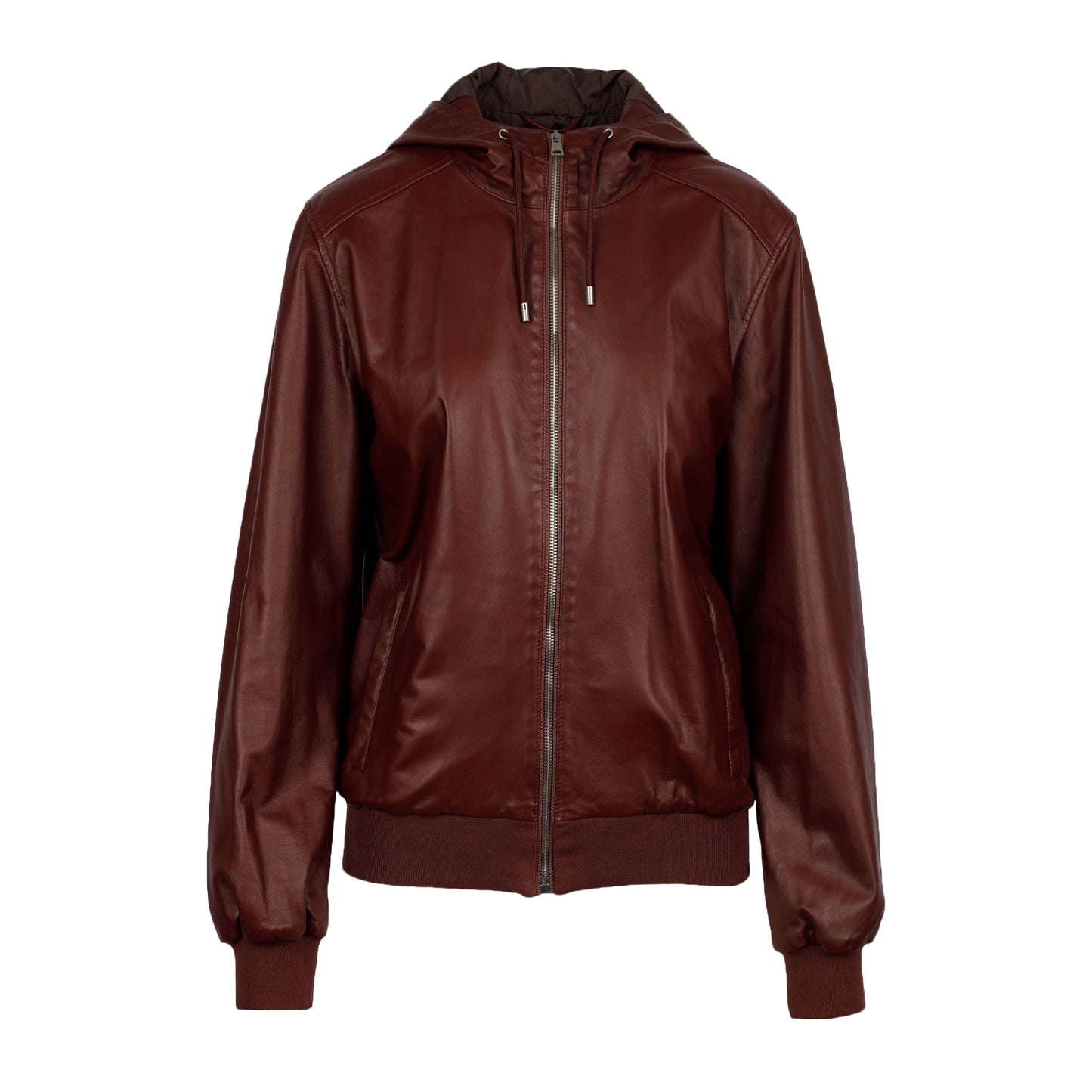 Luxury Gucci Trending 2025 Brown Leather Jacket - '10s