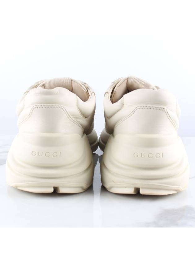 Luxury Gucci Trending 2025 Square Logo Rhyton Sneakers 7 5
