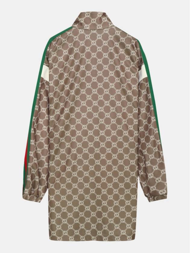 Luxury Gucci Trending 2025 Interlocking G Technical Jersey Short Dress Olive Green