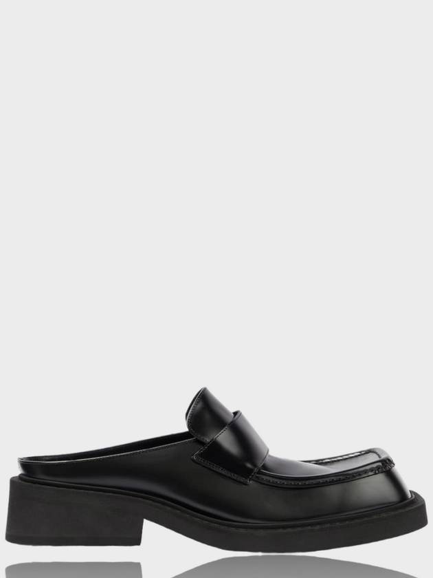 Luxury Balenciaga Inspector 40MM Leather Bloafer Black