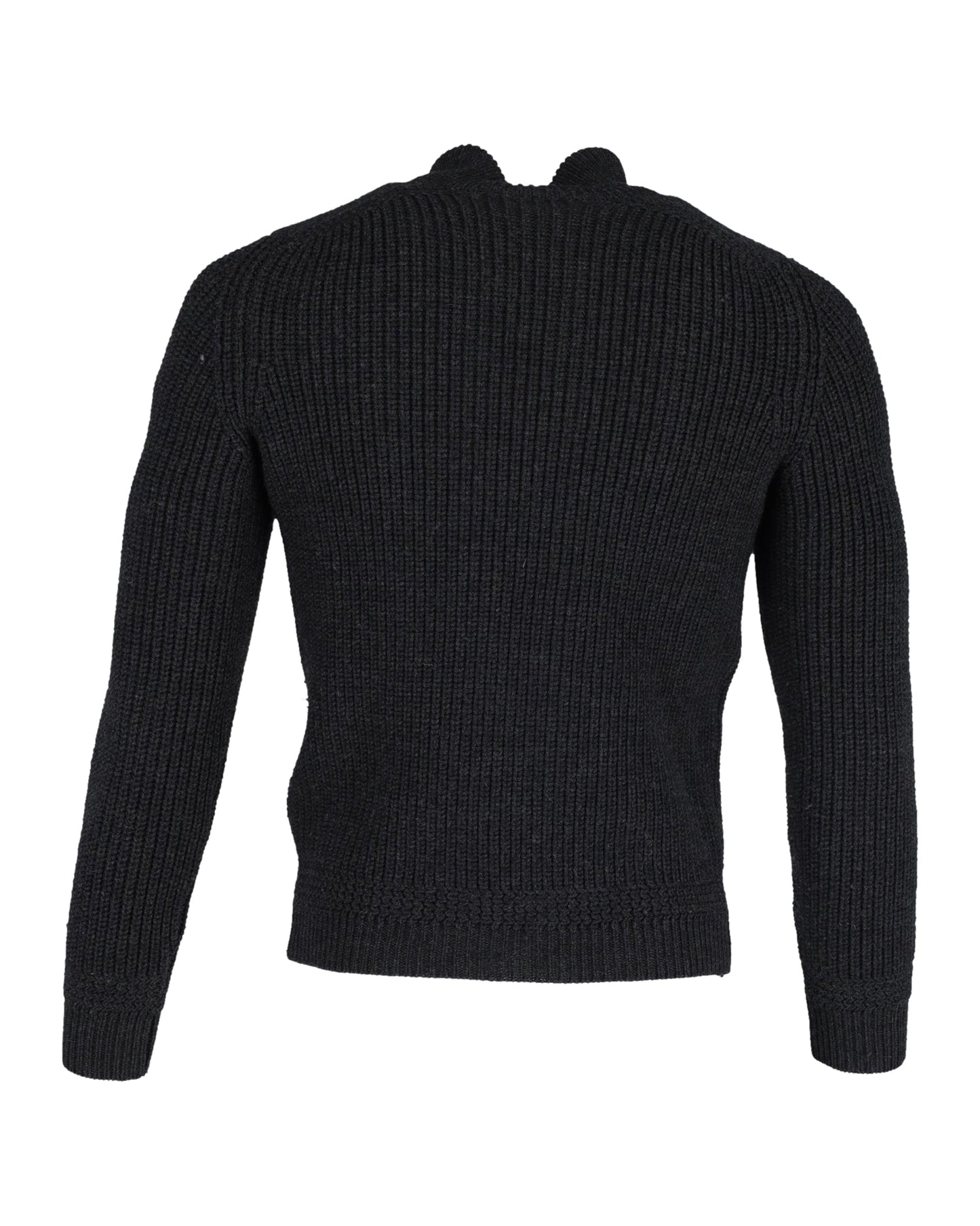 Luxury Gucci Trending 2025 Zipped Jumper in Grey Wool