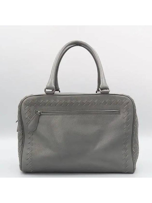 Luxury Bottega Veneta gray tote bag