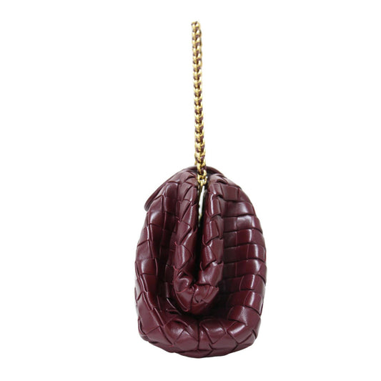 Luxury Bottega Veneta Intrecciato  Leather Clutch Bag Shoulder Bag ()