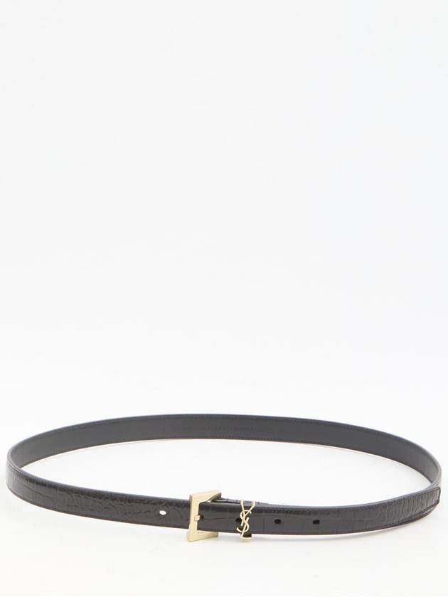 Luxury Saint Laurent Cassandre Thin Belt
