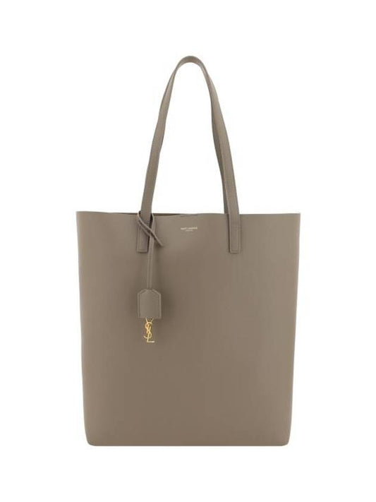 Luxury Saint Laurent North South Shopping Tote Bag Grey