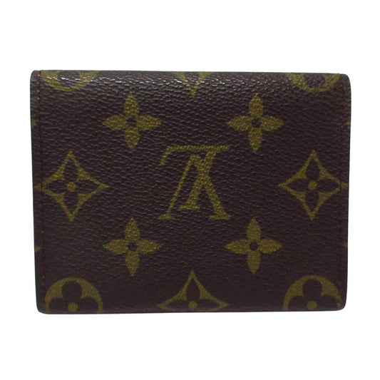 Louis Vuitton Enveloppe Carte De Visite  Canvas Wallet  ()