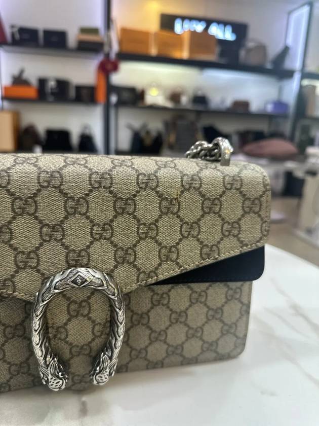 Luxury Gucci Trending 2025 Dionysus GG small shoulder bag 400249 KHNRN 9769
