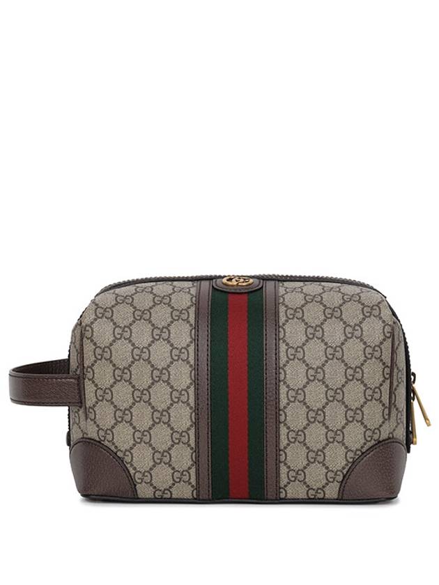 Luxury Gucci Trending 2025 Savoy Toiletry Pouch Bag Beige