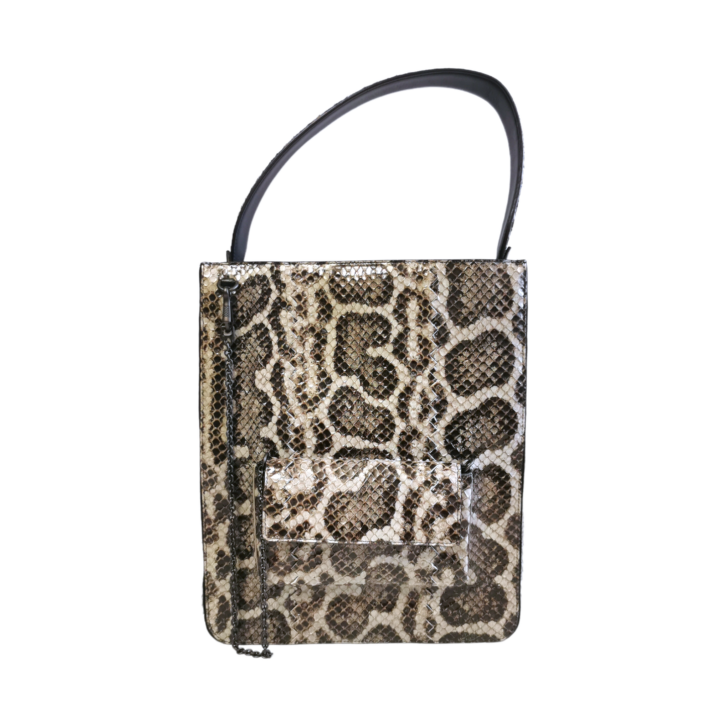 Luxury Bottega Veneta Python Tote Bag