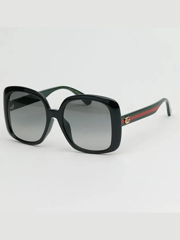Luxury Gucci Trending 2025 Eyewear Square Frame Sunglasses Black