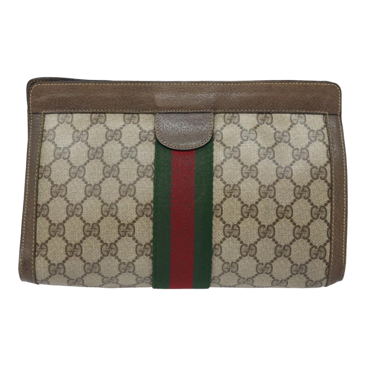 Luxury Gucci Trending 2025 Ophidia  Canvas Clutch Bag