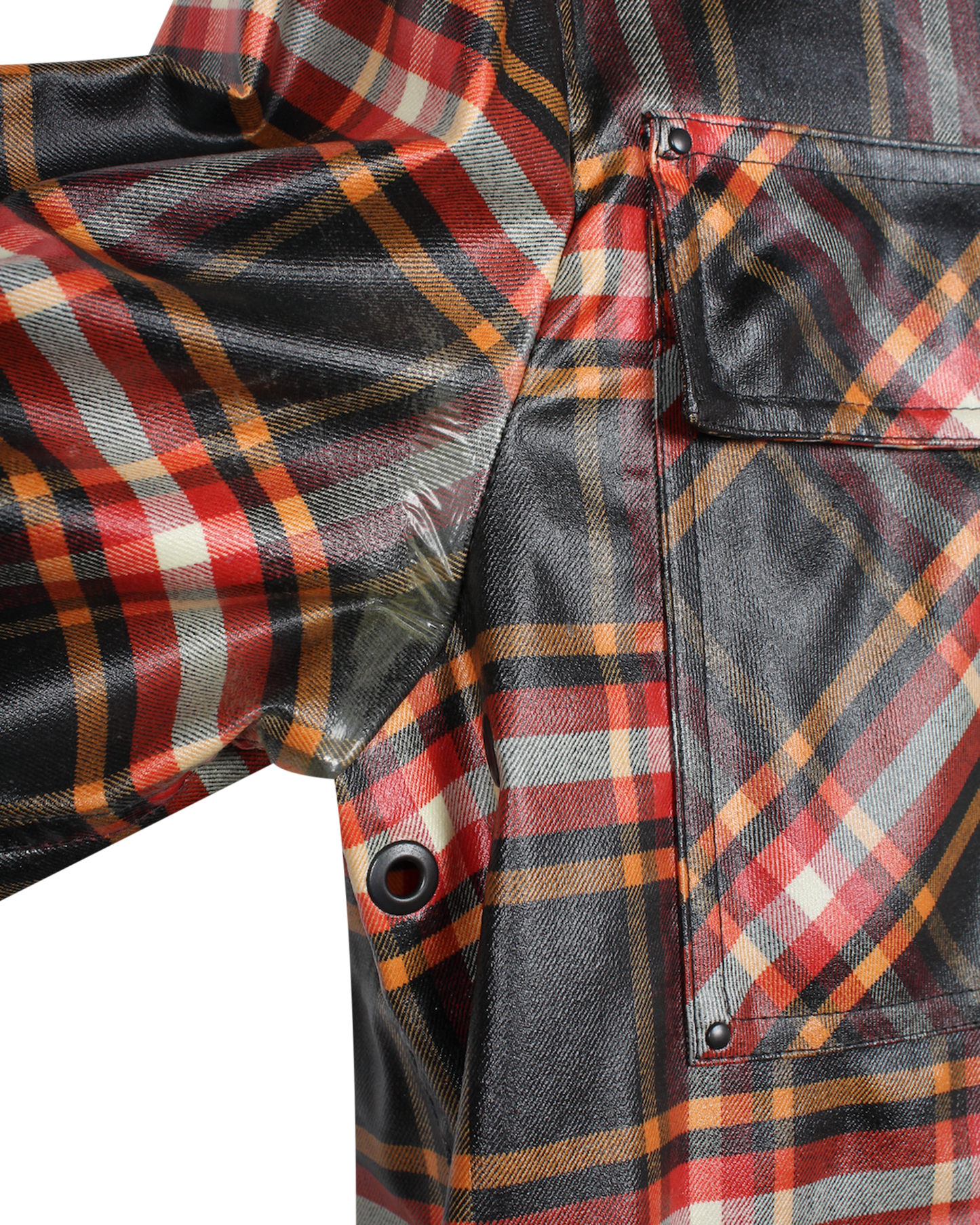 Luxury Bottega Veneta Check Hooded Jacket in Multicolor Wool Blend