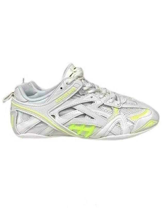 Luxury Balenciaga Drive Low Top Sneakers Fluo Yellow White