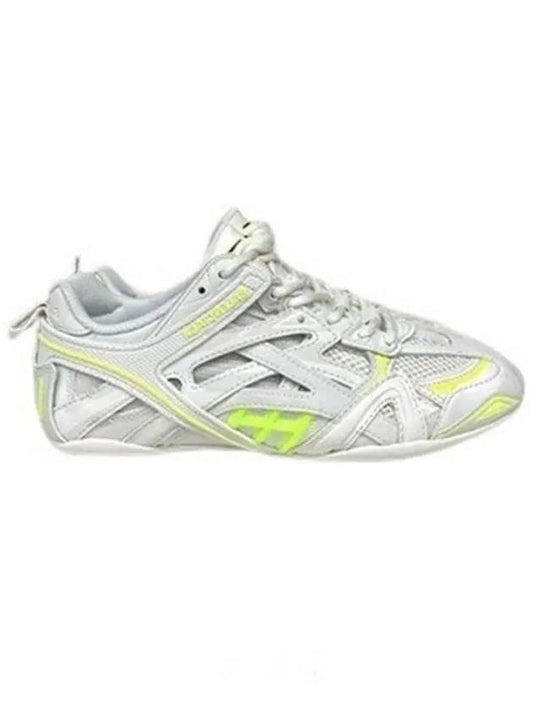 Luxury Balenciaga Drive Low Top Sneakers Fluo Yellow White