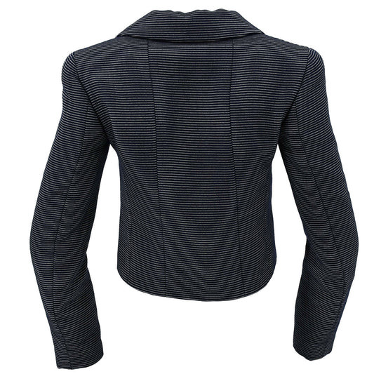 Luxury Chanel Jacket Navy 01P #38