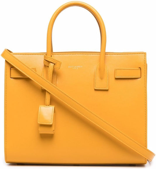 Luxury Saint Laurent Women's Ysl Sac De Jour Baby Bag in Yell Fev/Yell Fev | 42186302G9W7008