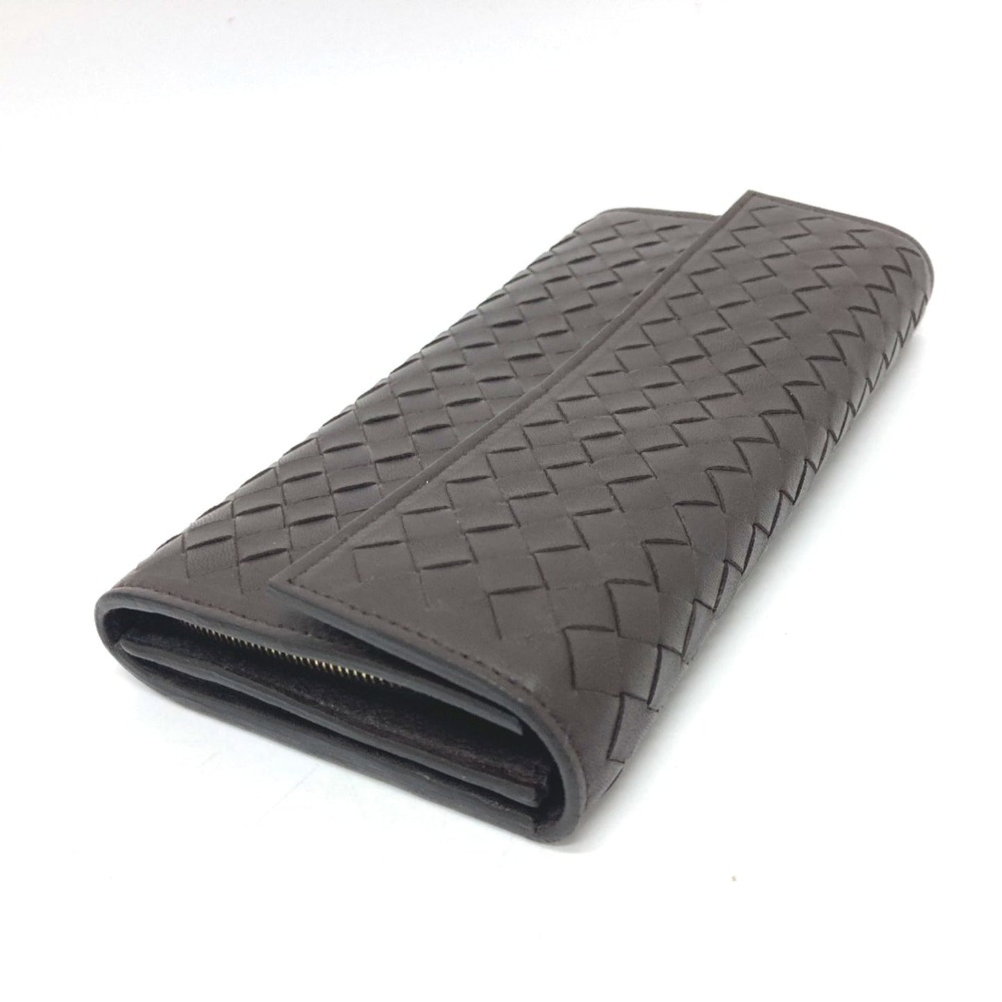 Luxury Bottega Veneta  Leather Long Wallet (Bi-Fold) ()