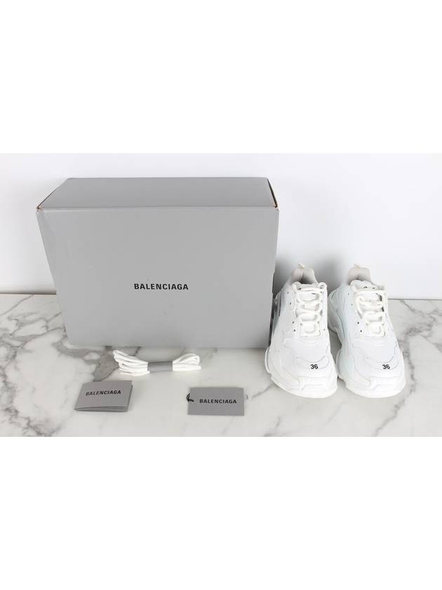 Luxury Balenciaga Triple S White 36 230