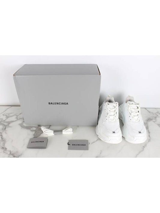 Luxury Balenciaga Triple S White 36 230
