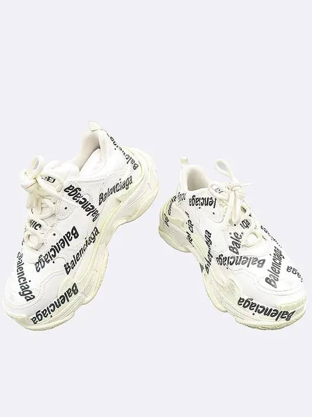 Luxury Balenciaga 524039 White Triple S Women Sneakers 36 230MM
