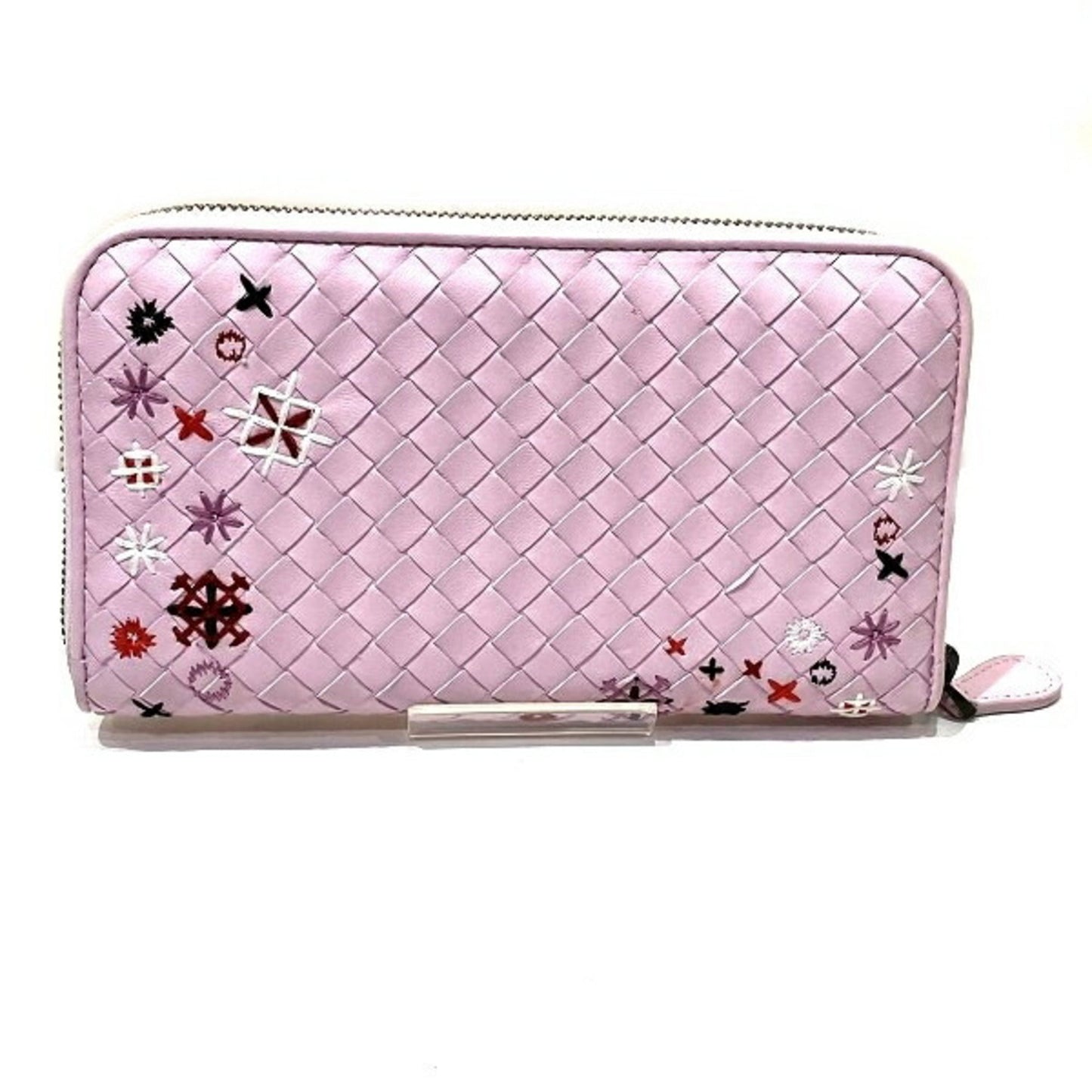 Luxury Bottega Veneta Leather Long Wallet (Bi-Fold) ()